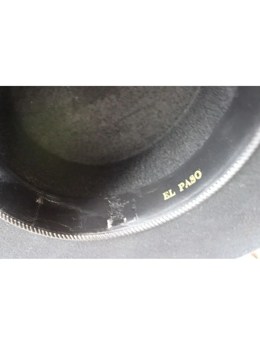 Vintage Bailey El Paso Black Wool Hat - Made in USA Size Small Women's